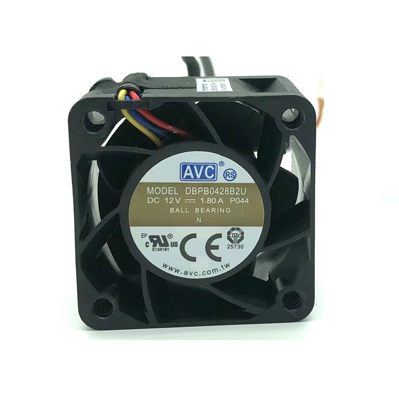 AVC 4028 12V 1.80A 4CM 4线 暴力服务器汽车改装风扇DBPB0428B2U