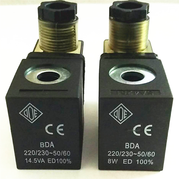 意大利ODE电磁阀线圈BDA 220v/230v 14.5VA/8W 孔径13 10 高39mm