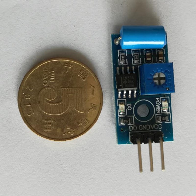 新款 常闭型 震动传感器模块 报警器感应模块 震动开关SW-420