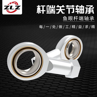 鱼眼杆端关节轴承SI5 SI6 SI8 SI10 SI12 SI14 SI16 18 20 22 TK