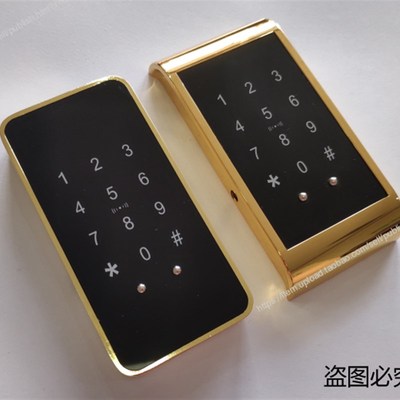 桑拿锁电子密码锁浴室更衣柜智能触摸屏密码锁健身房储物柜刷卡锁