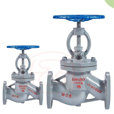 铸钢法兰截止阀J41H-16/25C锅炉高温蒸汽碳钢阀门 DN50 DN100