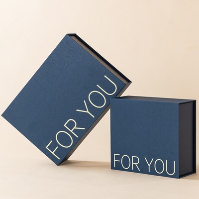 翻盖礼盒空盒子生日礼物盒送男生女友高级感小众礼品盒轻奢包装盒