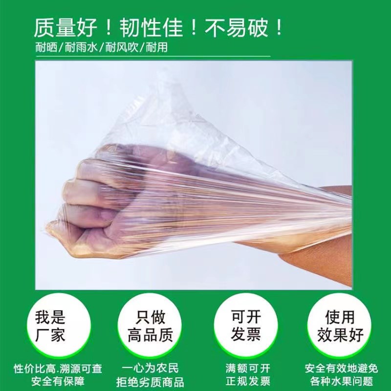 杨桃套袋网袋石榴防虫水果套袋透明保护薄膜袋石榴水果保护套