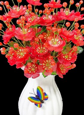 升级款凤凰花材料包DIY餐桌摆件自己做装饰品手工饰品新家装饰