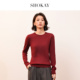 SHOKAY绣嘉 秋内搭旗舰店 毛衣女针织衫 香巴拉 100%牦牛绒女套衫
