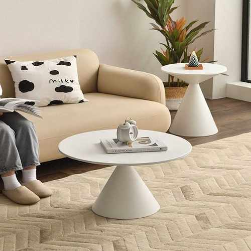 北欧轻奢圆形小茶几现代简约客厅边几沙发角几边桌创意组合小茶桌