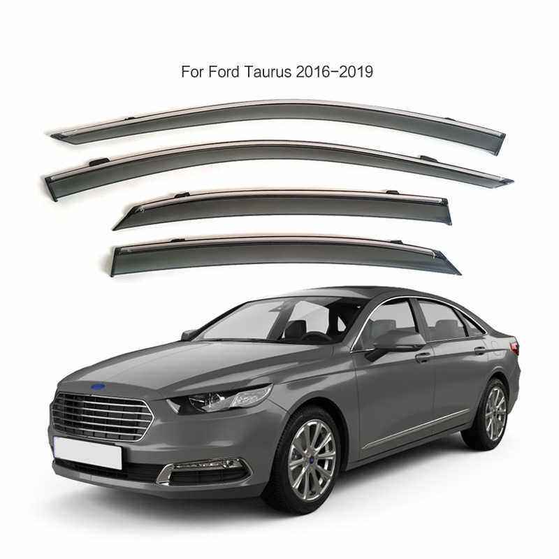 专用于福特16-19金牛座晴雨挡车窗雨眉注塑雨挡Ford Tau