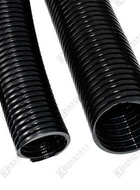 胜牌阻燃绝缘套管Φ18*22黑色塑料波纹管PP耐腐蚀套管工厂直销