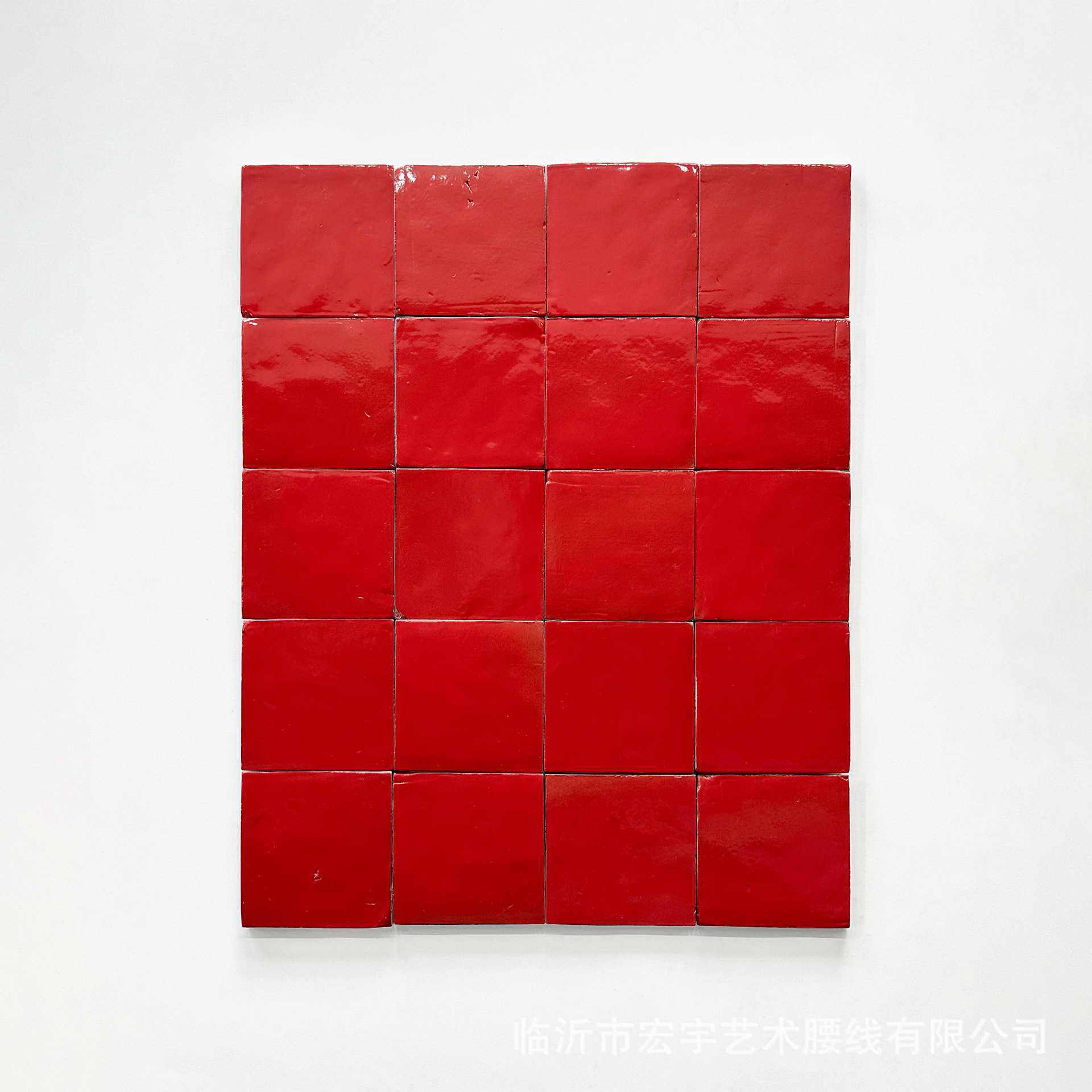 zellige纯手工泥胚 摩洛哥手工砖大红复古陶土砖卫生间墙砖背景墙