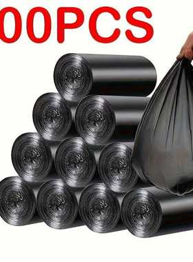 外贸代发新款100 Small Disposable Trash Bags in 5 Rolls Ideal