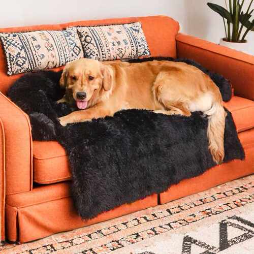 可拆洗长毛绒沙发窝狗窝猫窝宠物窝宠物垫子冬季宠物sofa dog bed