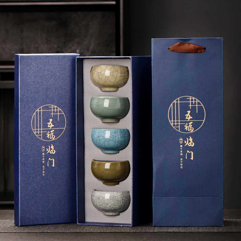 陶瓷单杯子哥窑功夫茶杯家用主人杯仿古传世哥窑品茗杯茶碗复古风,畜牧/养殖物资,畜牧/养殖器械,淘宝优惠券,粉丝福利购,淘宝优惠卷