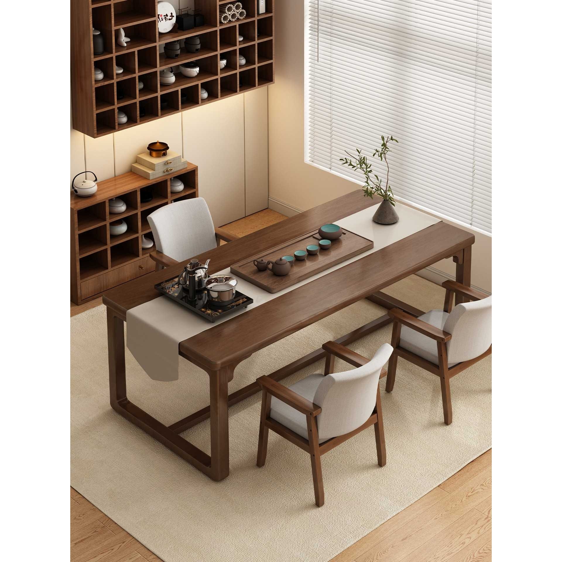 新中式茶桌椅组合客厅家用简约大板茶台2025新款阳台实木泡茶桌子,畜牧/养殖物资,畜牧/养殖器械,淘宝优惠券,粉丝福利购,淘宝优惠卷