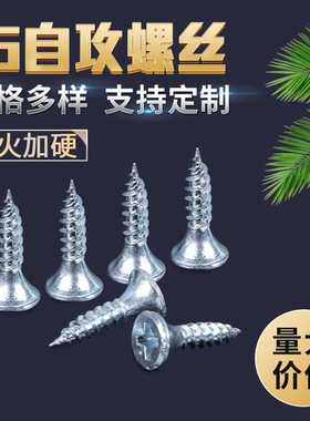 厂家供应白色高强度普通16自攻螺钉攻牙螺丝钉pa十字圆头自攻螺丝