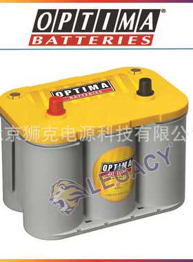 奥铁马Optima蓄电池D35 黄色顶 12V 45AH AGM 启动电池 650CCA