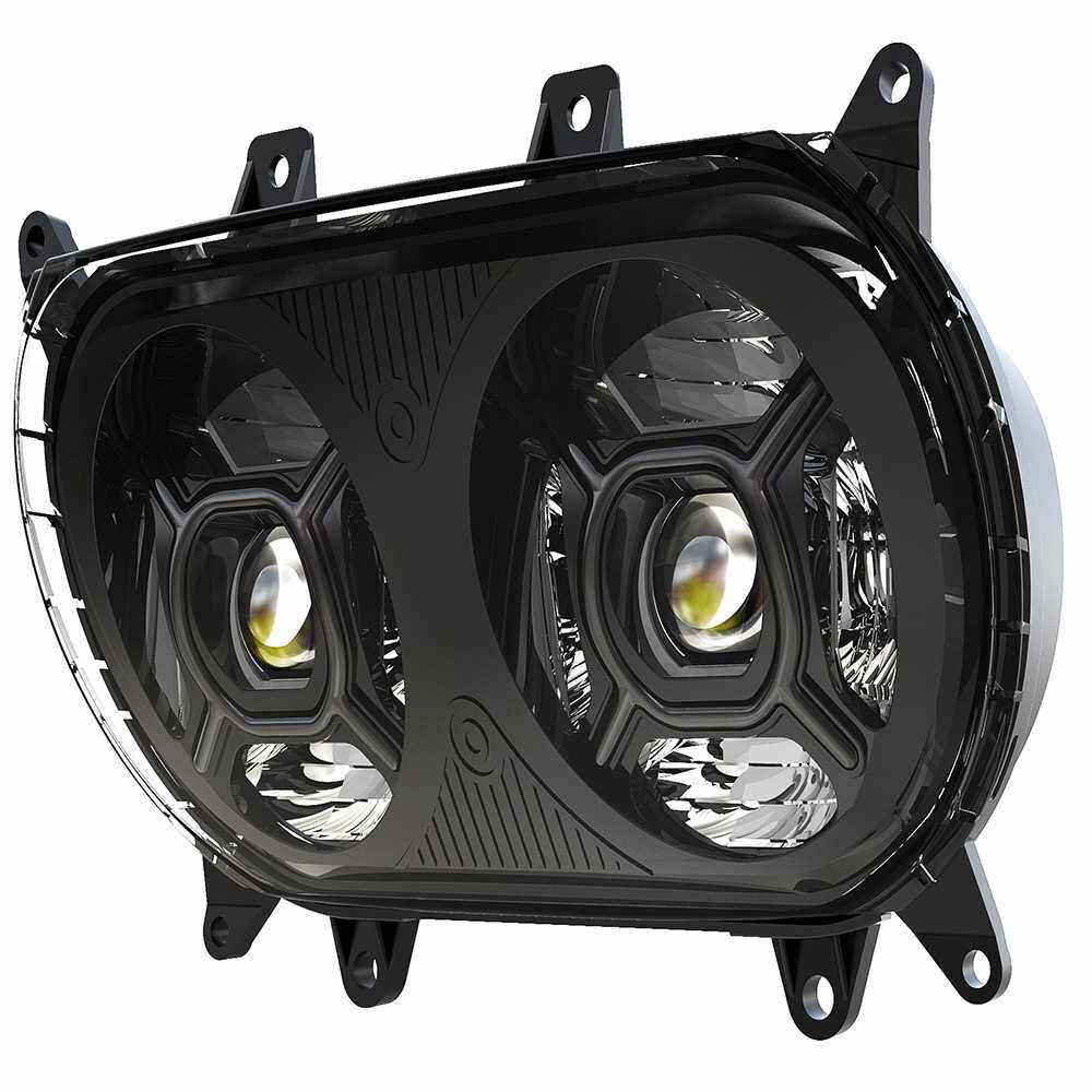 适用哈雷双头灯 LED双灯 JL-Galaxy Series for road glide 15+