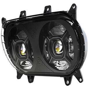 适用哈雷双头灯 for Series glide Galaxy LED双灯 road