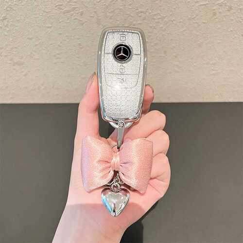 奔驰e300l钥匙套a200l车e260壳glb220扣a180老款c260l女士高档gla