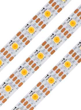 HD107S内置IC单点单控60灯一米5050暖白光色温3000K不防水灯带