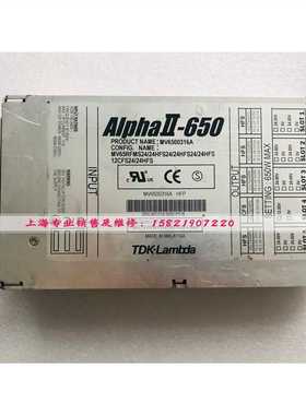Alpha II-650 电源 MV6500316A 现货 质保半年