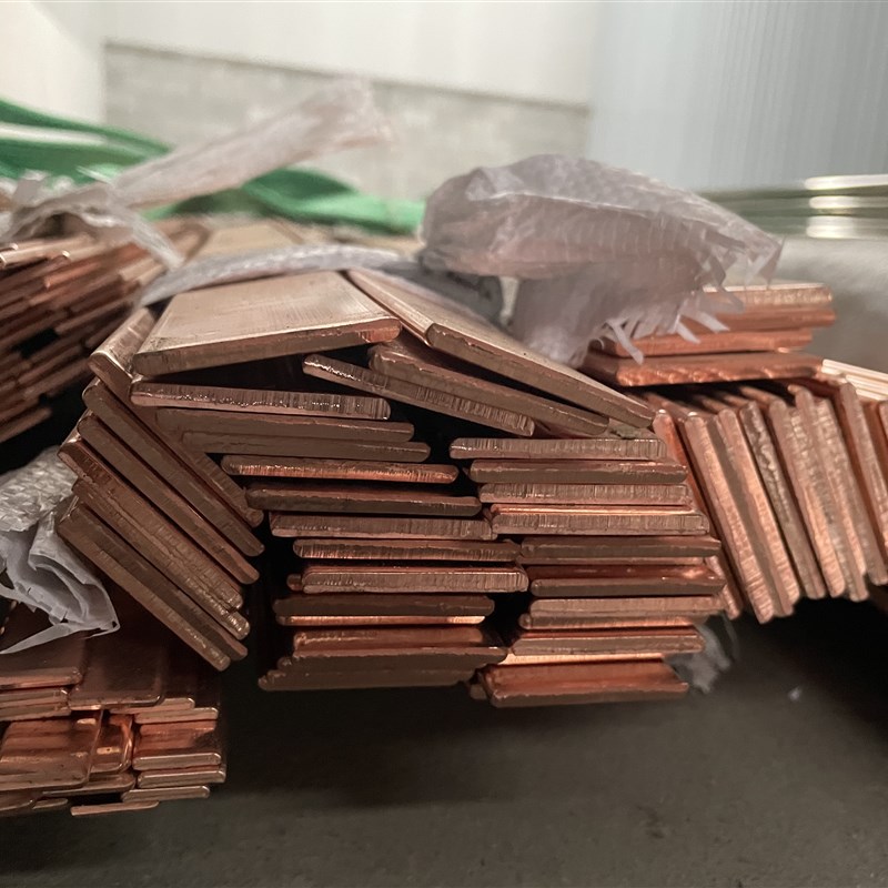 紫铜排接地汇流红铜排空开连接排接G线地母导电铜排镀锡铜条武汉