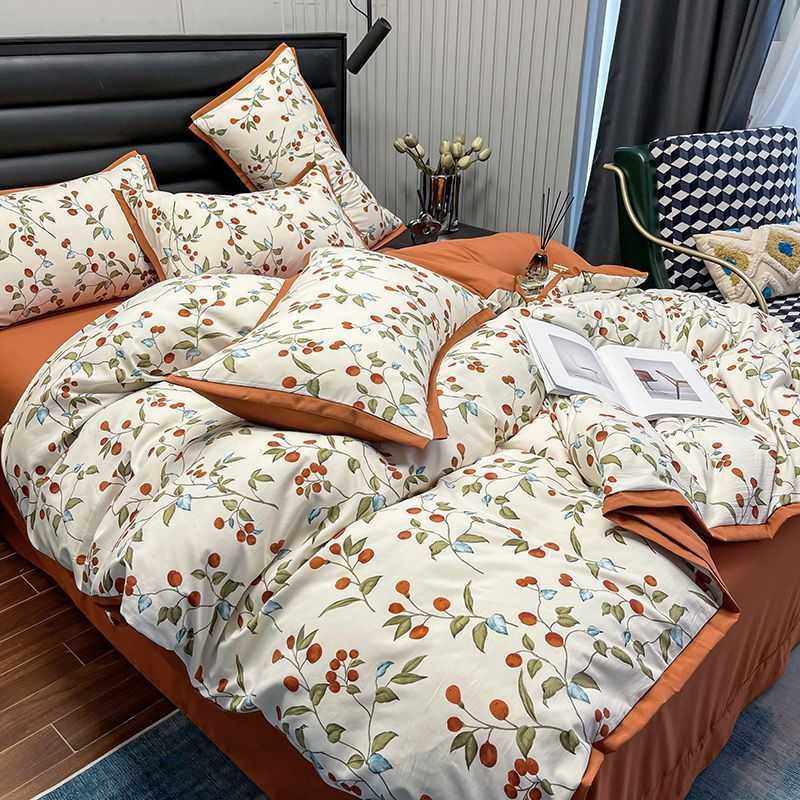 母婴级床上用品类双层亲肤感水洗棉四件套小清新田园风三件套,鲜花速递/花卉仿真/绿植园艺,其它园艺用品,淘宝优惠券,粉丝福利购,淘宝优惠卷