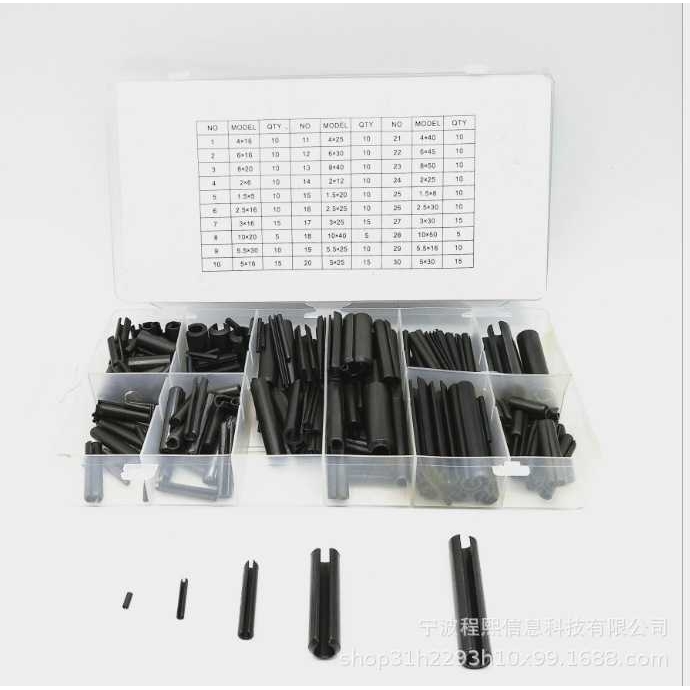 315PC圆柱销 弹性销圆柱销 弹性销 开口销 65mn开口弹性销发黑