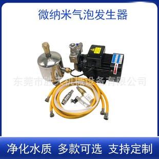 气液富氢氧混合泵纳米气泡发生器混合泵 水泵溶气臭氧不锈钢自吸式