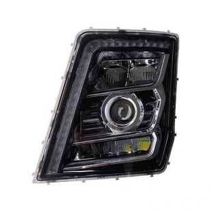 陕汽LED大灯陕汽重卡德龙X5000大灯总成前大灯前照灯原厂改装超亮