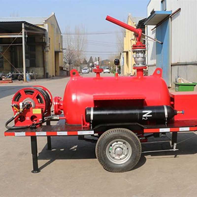 厂家出售移动式干粉灭火装置 发货快 YGFZ750移动式干粉灭火装置