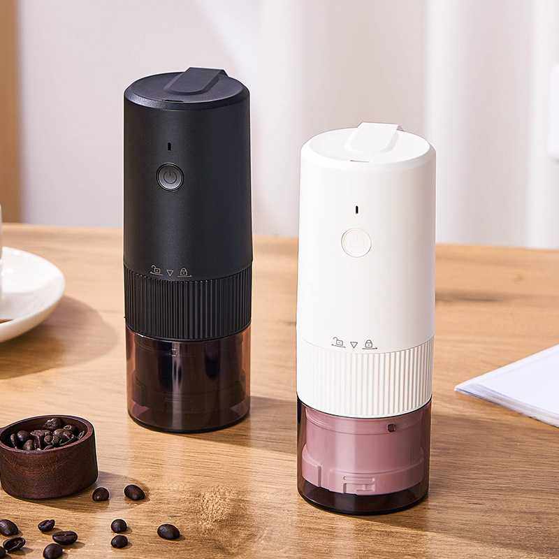 跨境电动咖啡磨豆机便捷式咖啡研磨机 USB充电 办公户外研磨器
