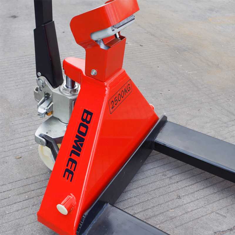 【手动电子秤叉车】KSP20搬运电子秤叉车手动带称地牛电子秤叉车