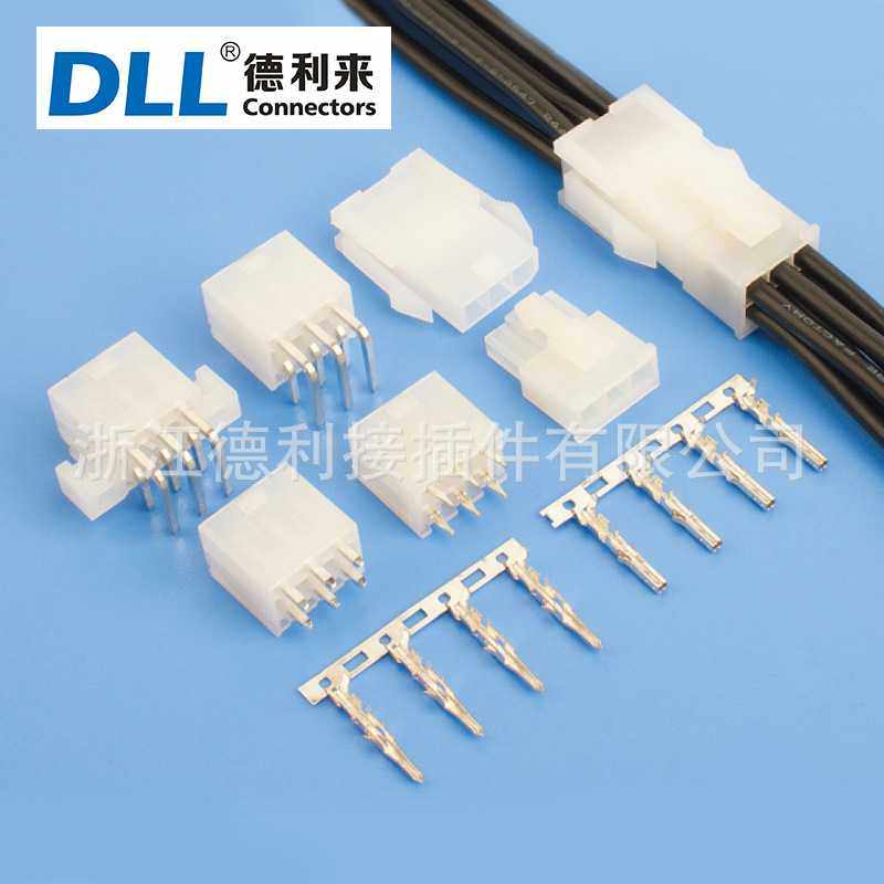 供应 Molex4.2mm 5557胶壳 单排双排孔座 电脑条形连接器 环保