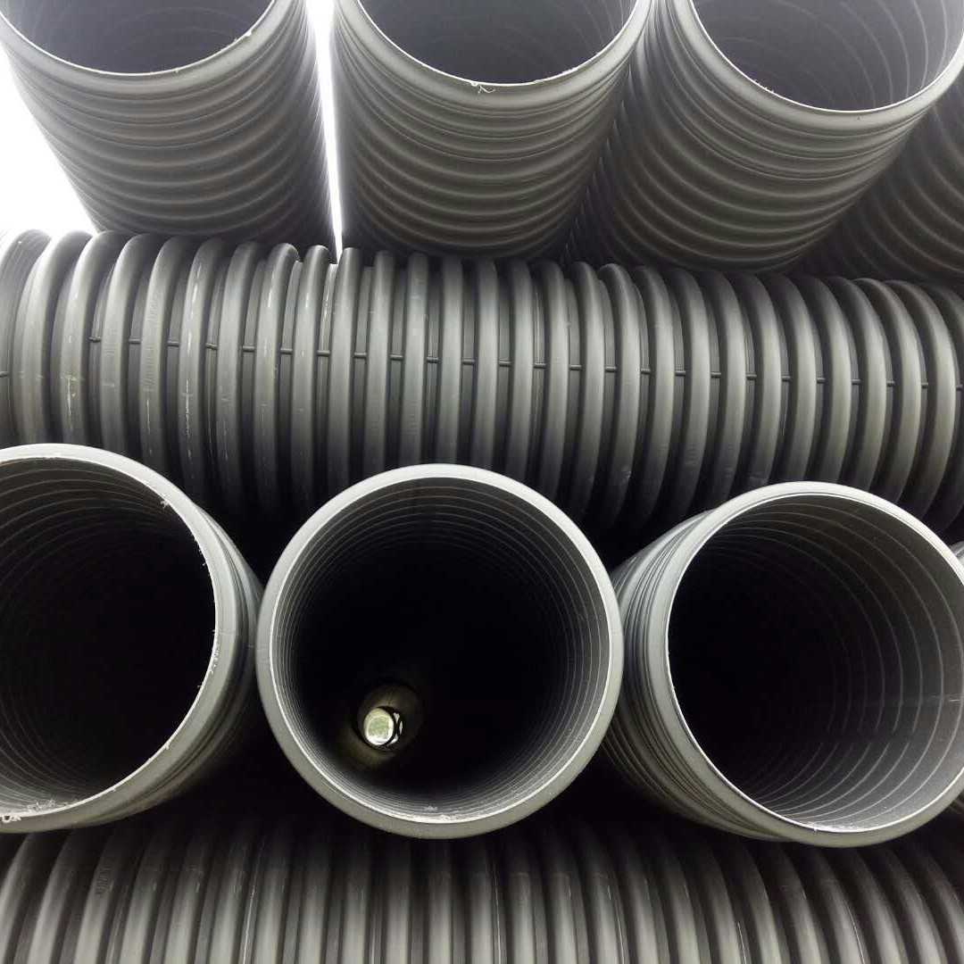厂家现货供应 FRPP加筋波纹管 埋地排污管 排水管