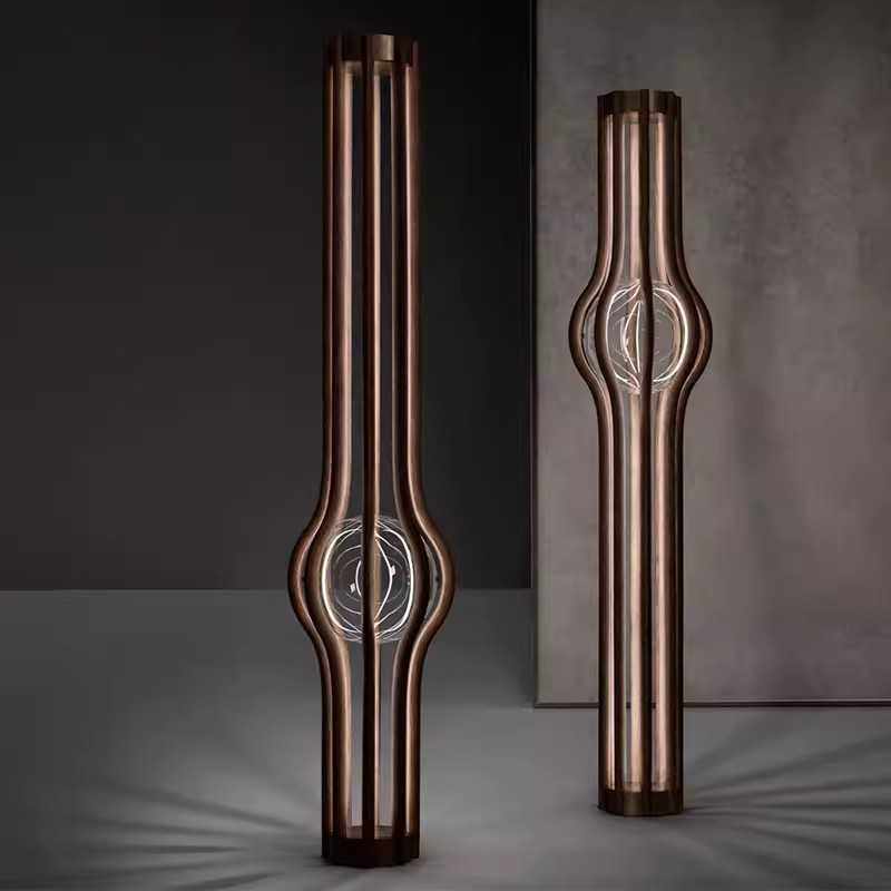 北欧后现代木艺玻璃别墅客厅卧室沙发床头酒店样板房设计师落地灯,电子元器件市场,其它元器件,淘宝优惠券,粉丝福利购,淘宝优惠卷