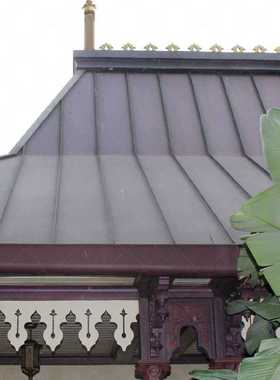 上海捷思(GENS)游乐园设施装饰瓦平锁扣式屋面瓦连接紧密不会脱落