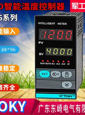 TOKY东崎温控表TE6系列温控仪TE6-RB10W SB10W RC10W SC10W DC10W