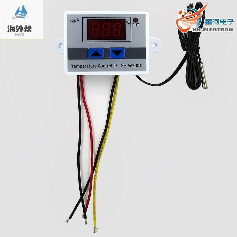 冰箱温控器冰柜冷柜开关液晶温度显示恒温智能可调简易工业控制仪