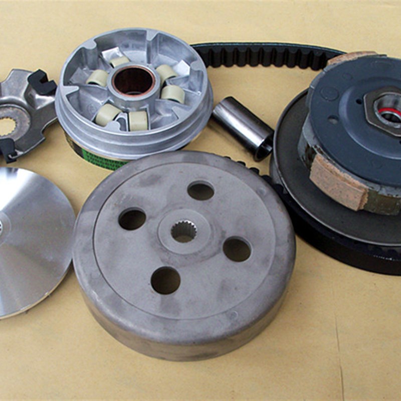 海王HS125T星红福蓝金巨星AN125优E驱动盘从动轮皮带盖盘后离合器