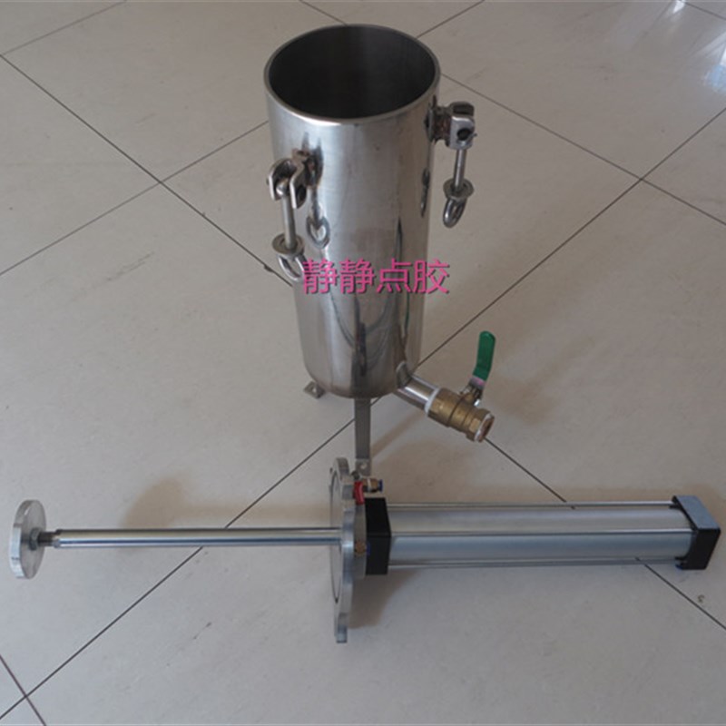 点胶机不锈钢压力桶1L -20L不锈钢气钢活塞压力桶 2600ML压力桶