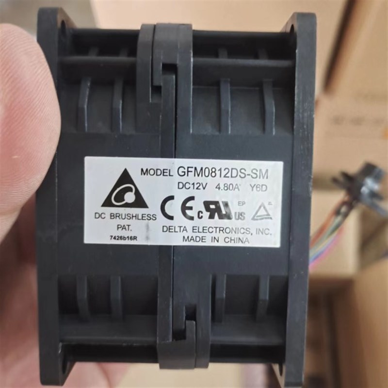 全新原装台达 散热风扇 GFM0812DS-SM B7R  12V 4.80a