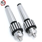 钻夹头 手动钻夹头MT1 莫氏后螺纹b连接杆 B12 B10 B18 B16