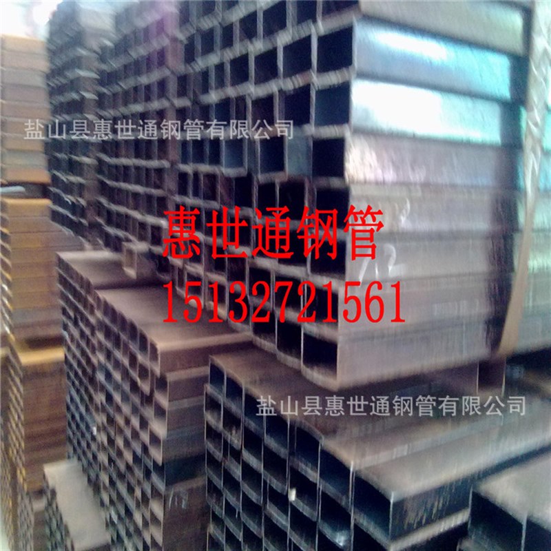 温州方管货架40*90*2r方管 托盘方管矩管30*80*3热镀锌方矩管厂