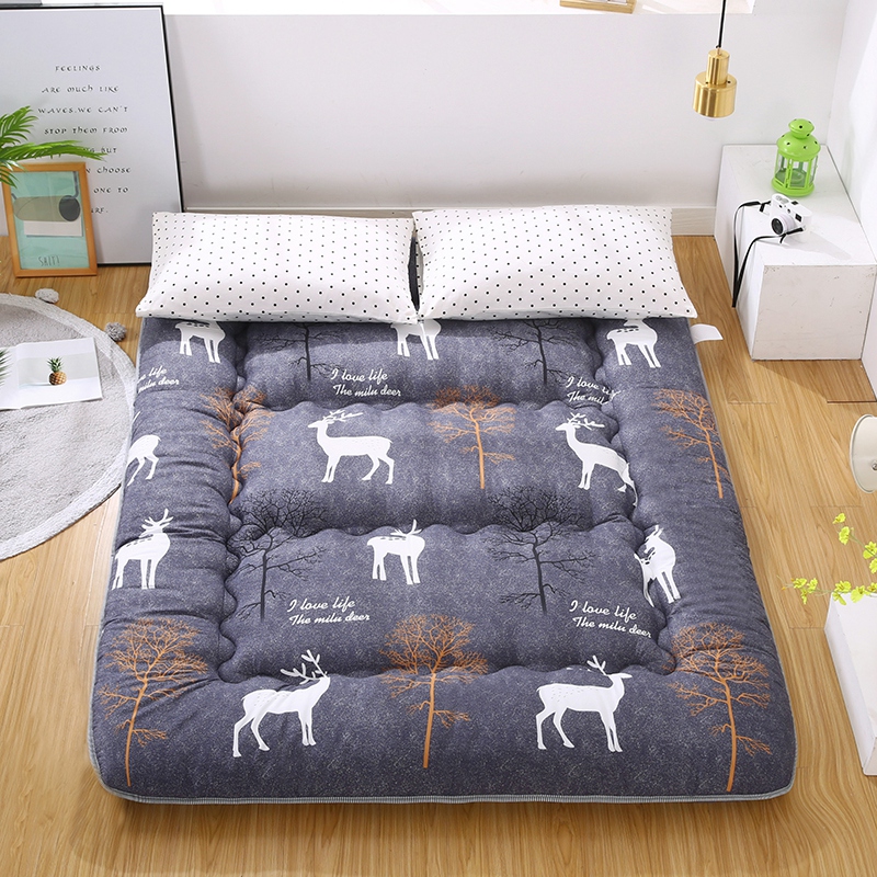 日式加厚榻榻米床垫地垫s可折叠懒人卧室睡垫家用床褥子打地铺神