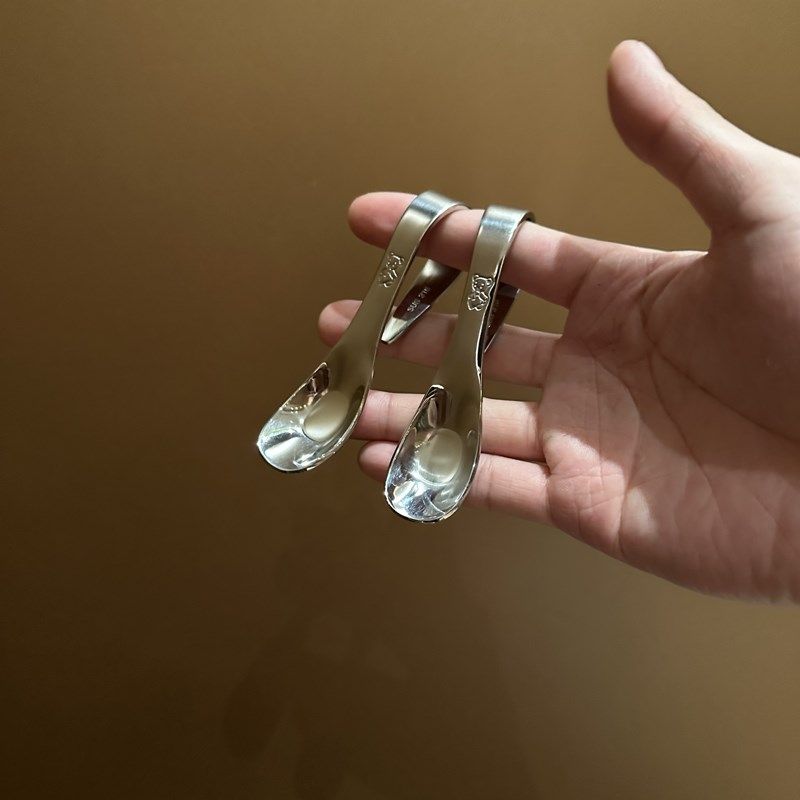 元宝训练勺!新品316不锈钢宝宝练习勺学吃饭辅食勺弯勺儿童勺子,婴童用品,儿童勺,淘宝优惠券,粉丝福利购,淘宝优惠卷