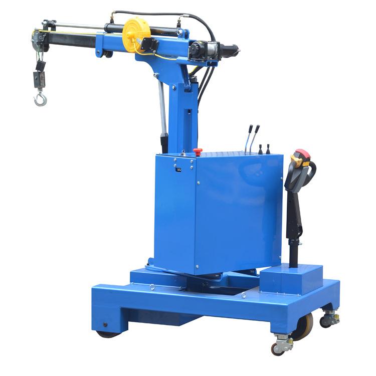 供应全电动旋转小吊机小件货物搬运吊机360度旋转室外装修吊机