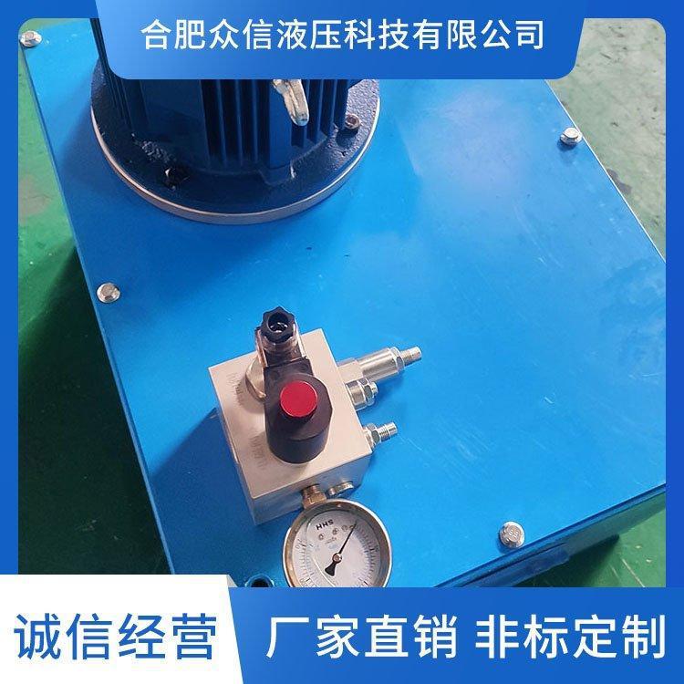 大小双联泵液压系统速度可调压力稳定可选配电控油管油缸等