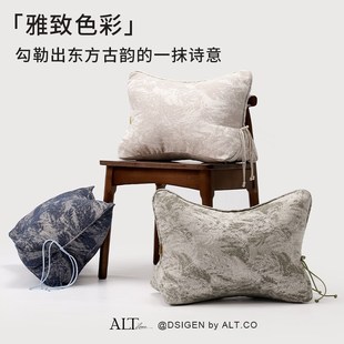 床头靠枕护腰靠背垫孕妇喂奶床上榻榻米靠垫腰O枕沙发看书抱枕腰