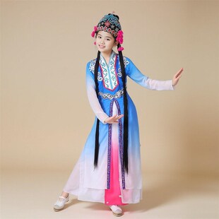 俏花旦忆青衣桃李杯梨花颂u舞蹈服戏服越剧小花旦戏曲春闺梦表演